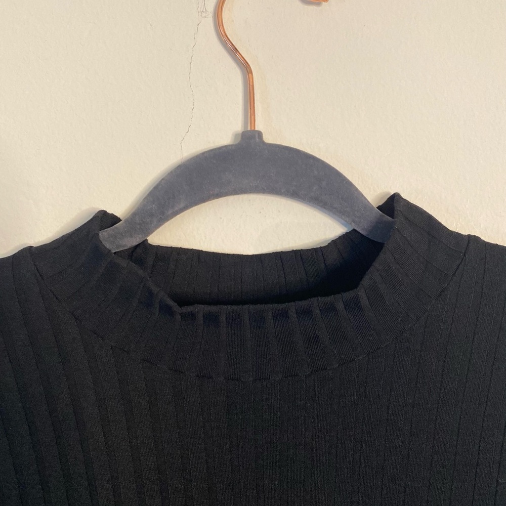 Anthropologie, Sunday in Brooklyn, body con maxi dress in black. - Picture 2 of 7